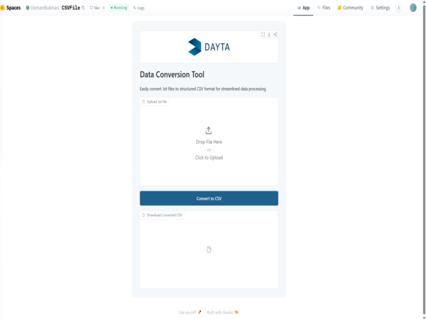 Python Gradio App